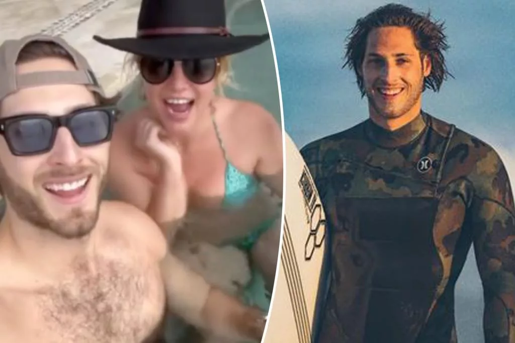 Britney Spears shares flirty video with manager Benjamin Mallin: 'Paradise with my baby'