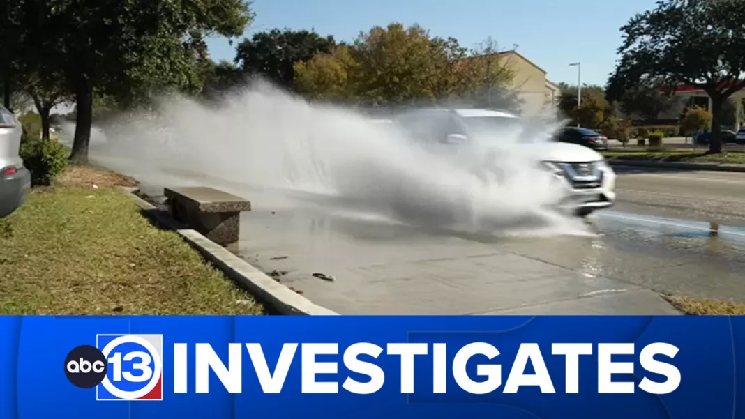 Houston Pipe Repairs Cost Millions as Billions in Unaccounted Water: 13 Investigates