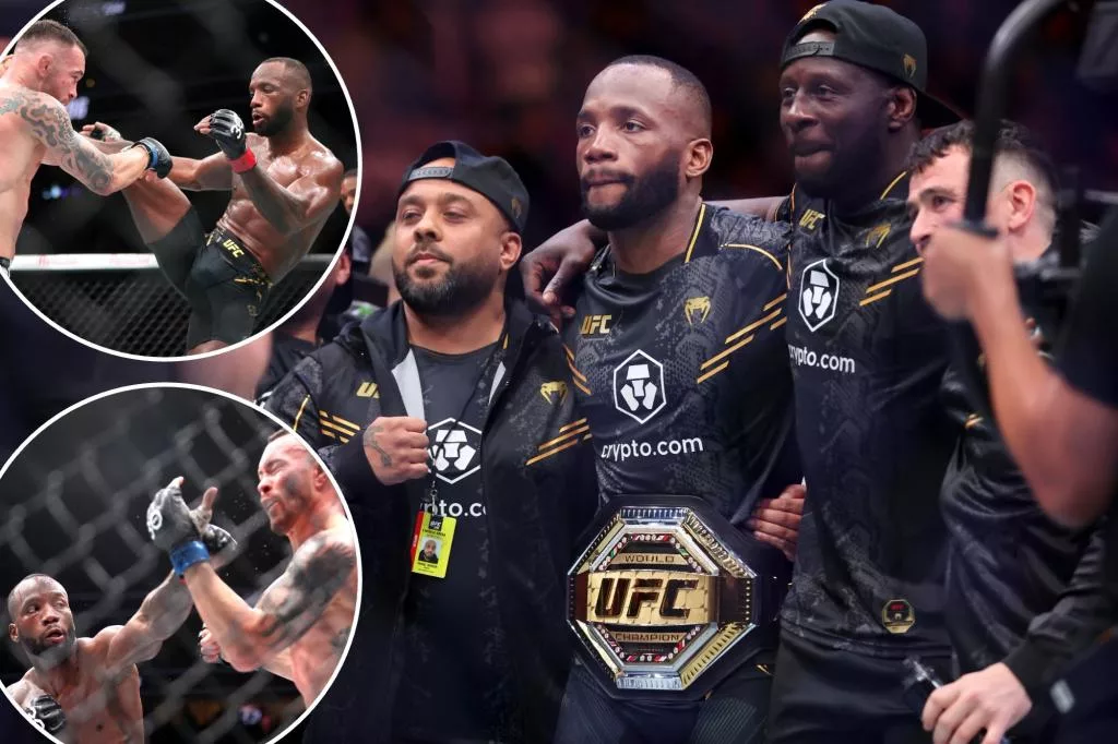 Leon Edwards upset by Colby Covington's insensitive use of his dad's death