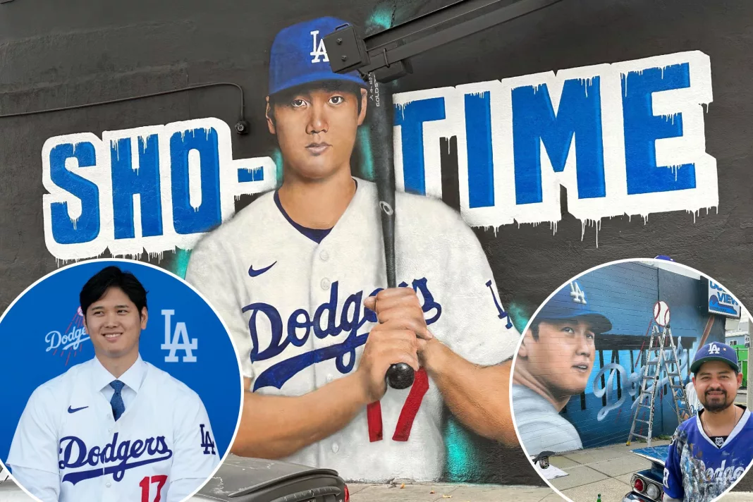 Shohei Ohtani Murals Sprouting Across LA