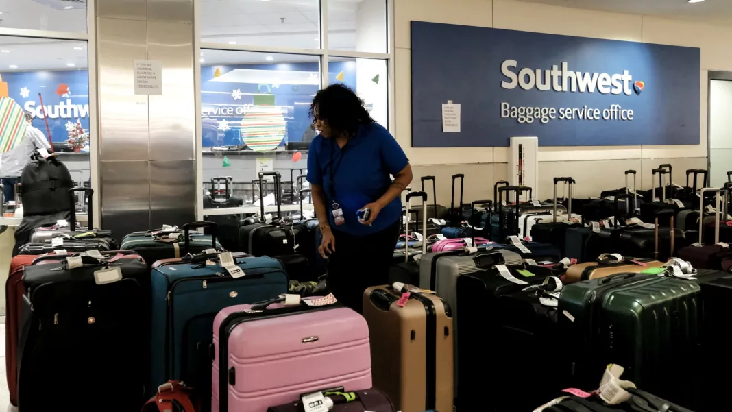 Southwest fined $140M for last year's holiday chaos