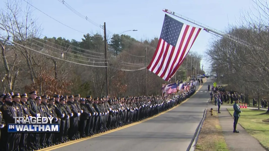 Waltham Funeral Draws Thousands to Honor Fallen Officer Paul Tracey