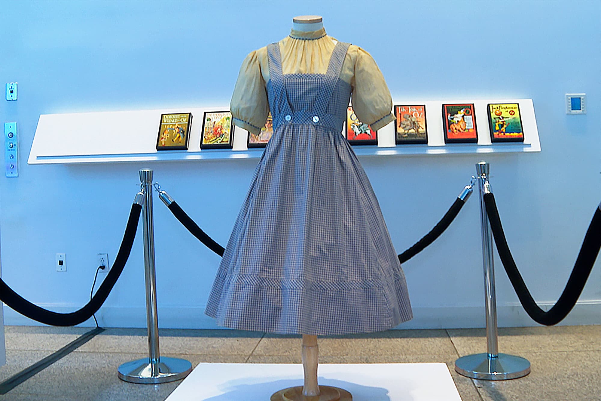 Judy Garland's Wizard of Oz dress