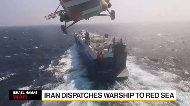 Iran Sends Warship to Red Sea as US Destroys Houthi Vessels, Oil Prices Surge