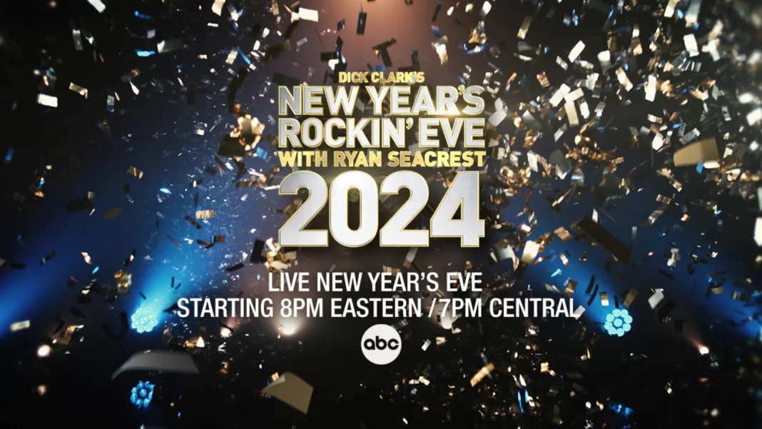 ABC's New Year's Rockin' Eve 2024: Watch Tonight with Ryan Seacrest & Rita Ora