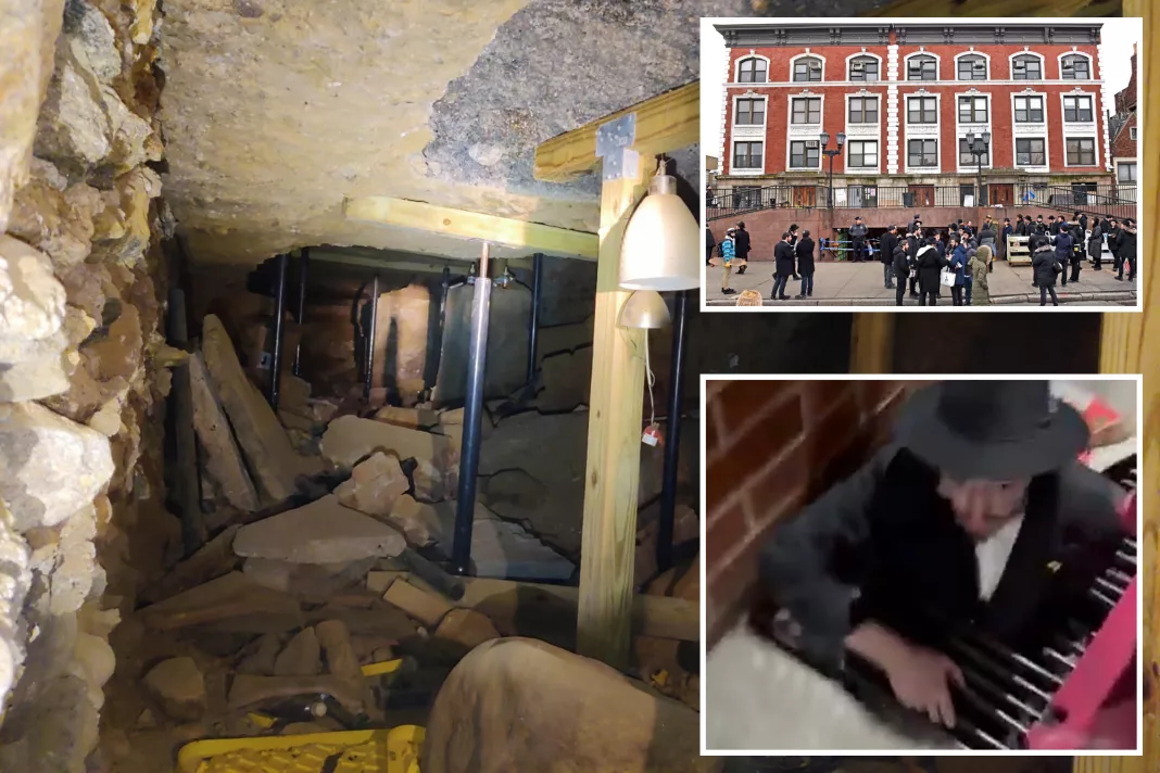 Brooklyn Synagogue Tunneler Excavates to Encourage Expansion of Crowded Holy Site