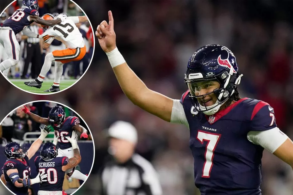 C.J. Stroud's 3 TDs Propel Texans to AFC Wild-Card Win over Flacco, Browns