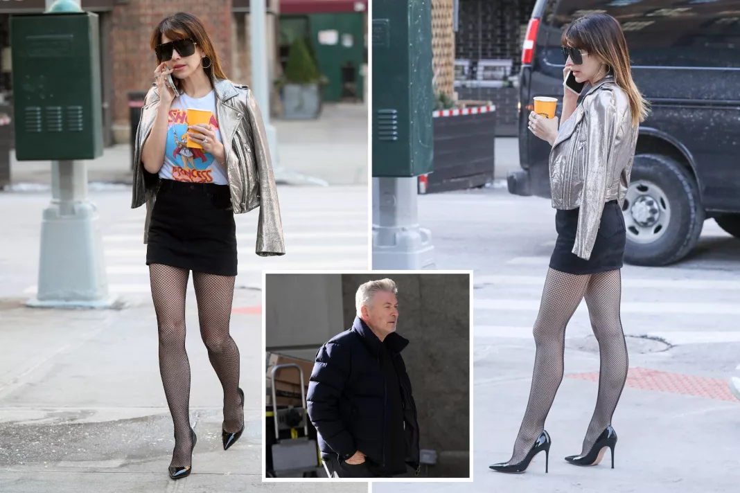 Hilaria Baldwin Rocks 'Mob Wife Aesthetic' in First Outing Post New 'Rust' Charges Against Alec