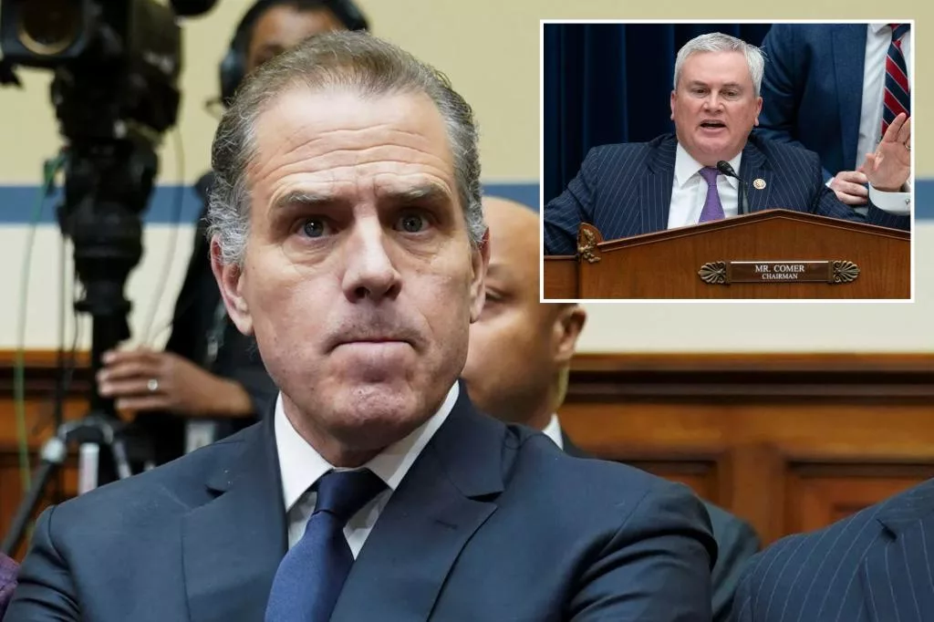 House Oversight chair claims Bidens 'played' by Hunter's surprise contempt hearing cameo