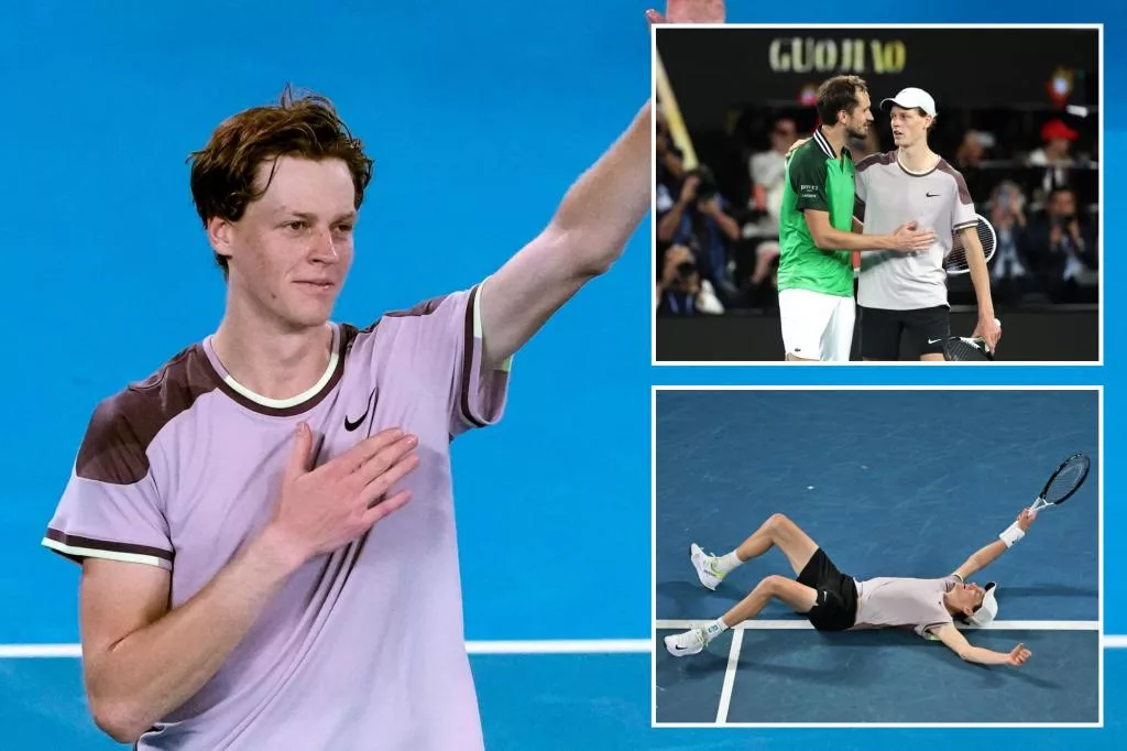 Jannik Sinner stages comeback, wins Australian Open over Daniil Medvedev, claims 1st major