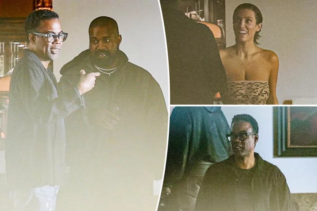 Kanye West shows off $850K titanium dentures on lunch date with Bianca Censori, Chris Rock