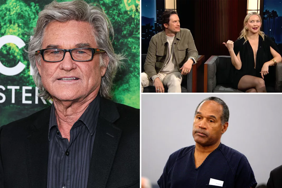 Kurt Russell Rushes to O.J. Simpson's Home During 1994 Bronco Police Chase: 'Always Crossing Paths' with 'Serial Killers'