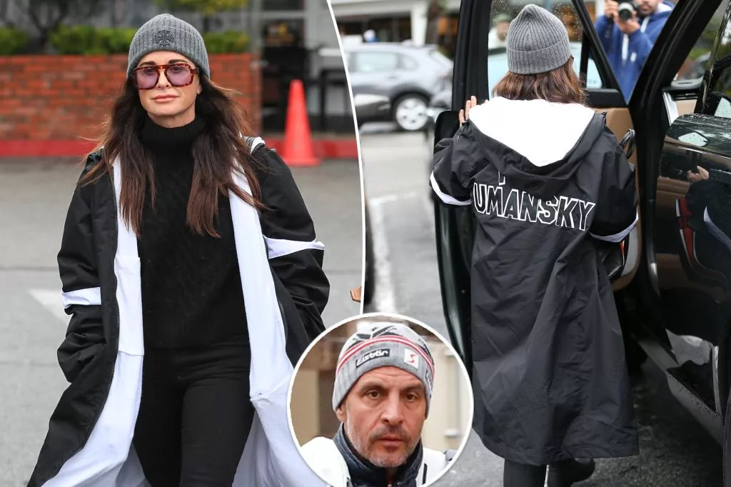 Kyle Richards Sports Estranged Husband Mauricio Umansky's Name on Jacket Amid Separation