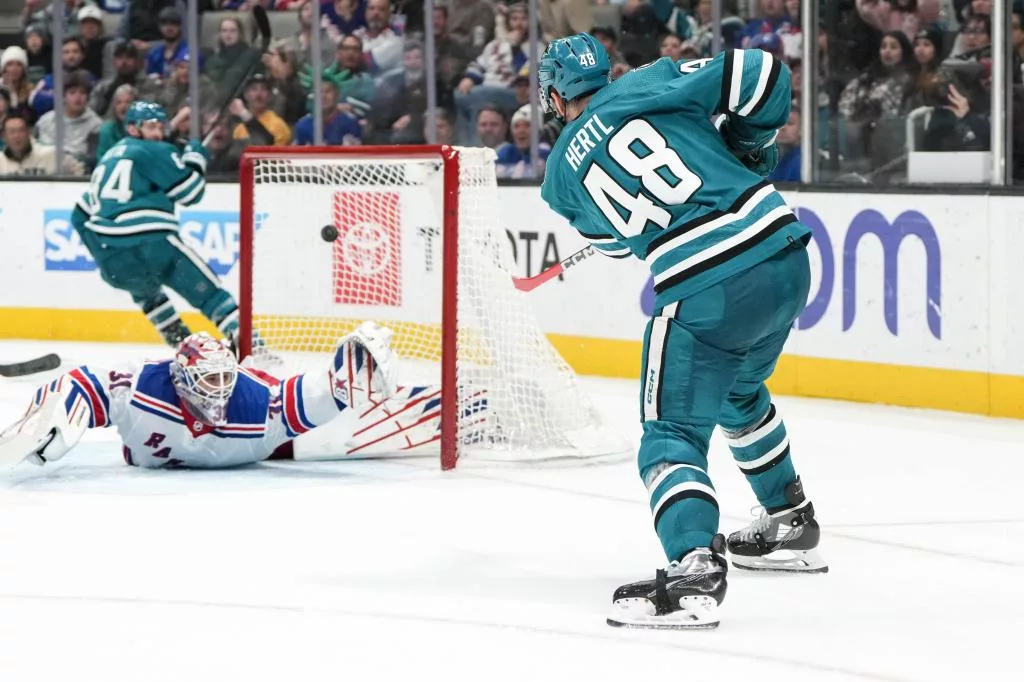 Rangers lose lead in disappointing defeat to bottom-ranked Sharks