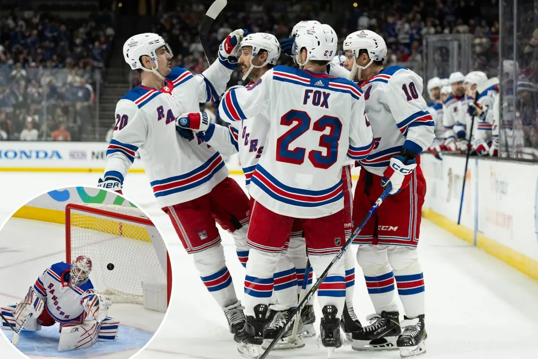 Rangers Secure Resilient Win, Scoring Four Unanswered Goals to Beat Ducks