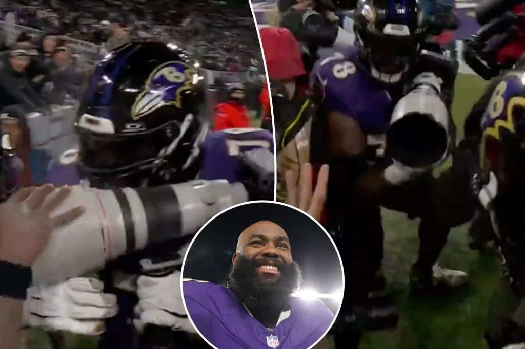 Ravens' Moses Fined for Camera Celebration of Jackson TD vs. Texans