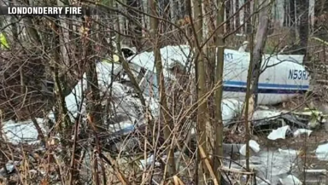 Surveillance Video Captures Plane Crash in Londonderry, NH