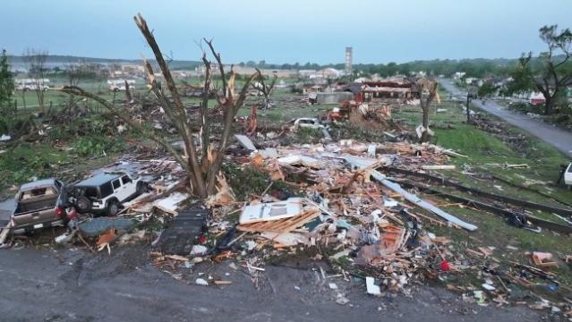 Tragedy Strikes as Tornado Ravages Oklahoma: One Dead, Communities Devastated