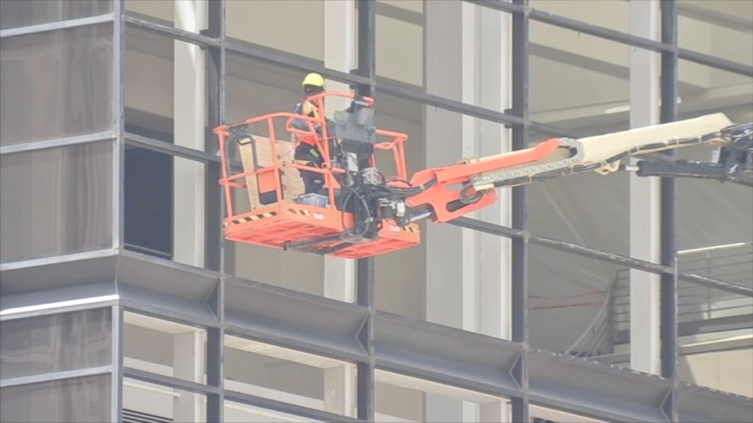 Thousands of Windows Shatter in Downtown Houston Buildings During Recent Storms