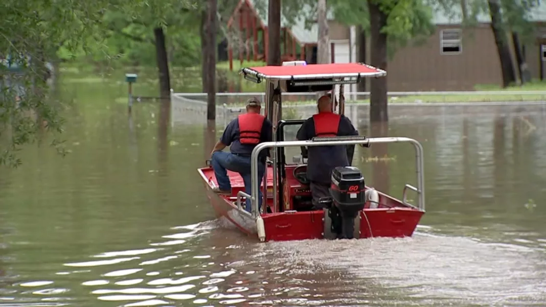 Trinity Co. Crews Provide Boat Rescues Amid Flooding as Montgomery Co. Implements Evacuation Measures