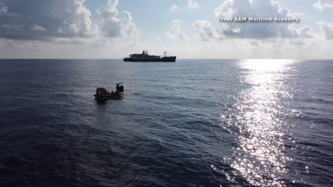 Texas A&M Maritime Academy Cadets Rescue Stranded Individuals in Gulf of Mexico