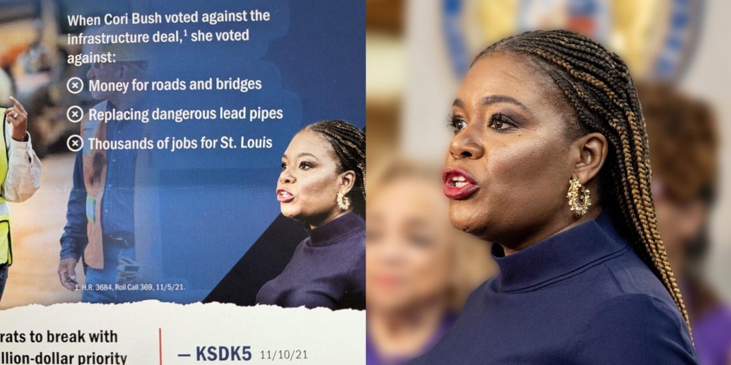 AIPAC's $7 Million Negative Ad Blitz Uses Distorted Photo of Cori Bush