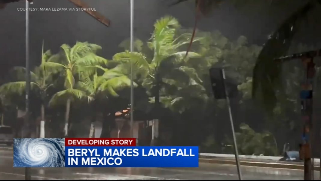 Hurricane Beryl Hits Mexico's Tulum, Leaves Trail of Destruction and 11 Dead