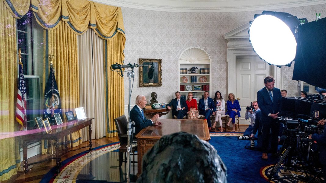 Joe Biden Withdraws from 2024 Race: President Addresses Nation in Oval Office