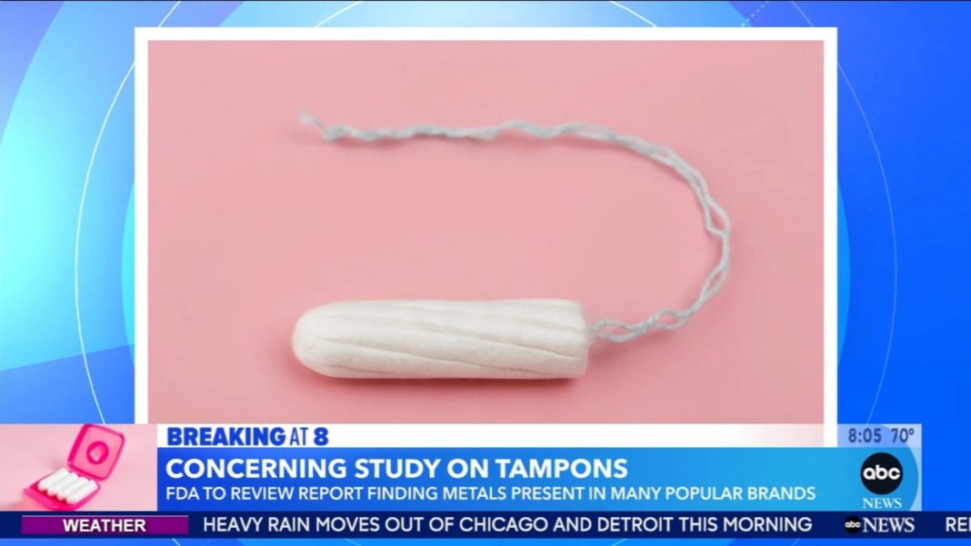 New Study Finds Variable Levels of Heavy Metals in Tampons, FDA to Review