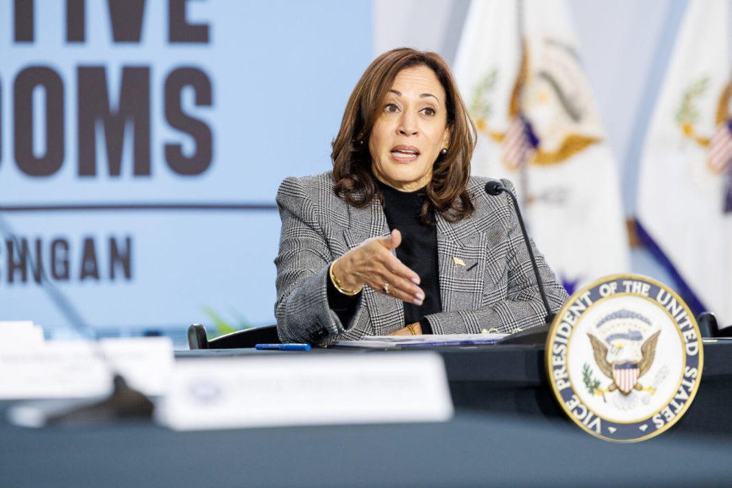 Vice President Kamala Harris Discusses Polls, Misconceptions, and the Importance of Information in Interview with Sharon McMahon