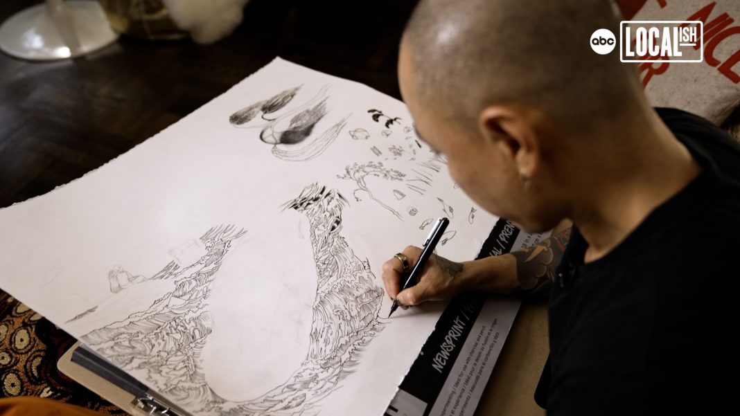 Expressing Queer Identity Through Art: Marcos Chin's Journey as an Illustrator