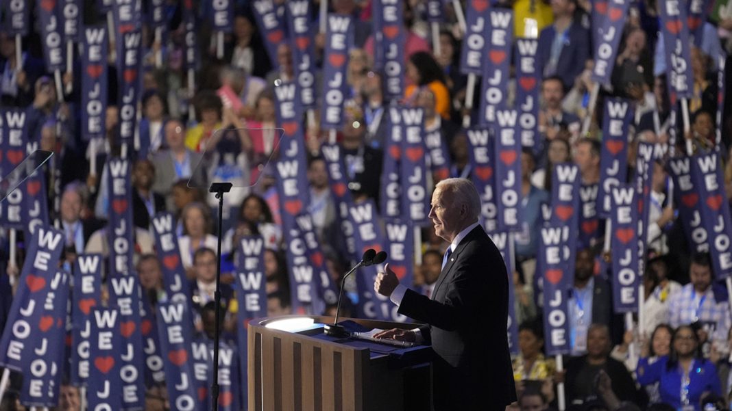 Joe Biden Gives Passionate Speech at Democratic National Convention, Paving the Way for Kamala Harris