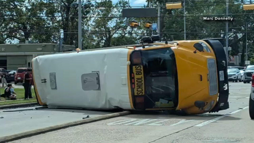 Student Injured in Spring Branch School Bus Crash on Westview Drive