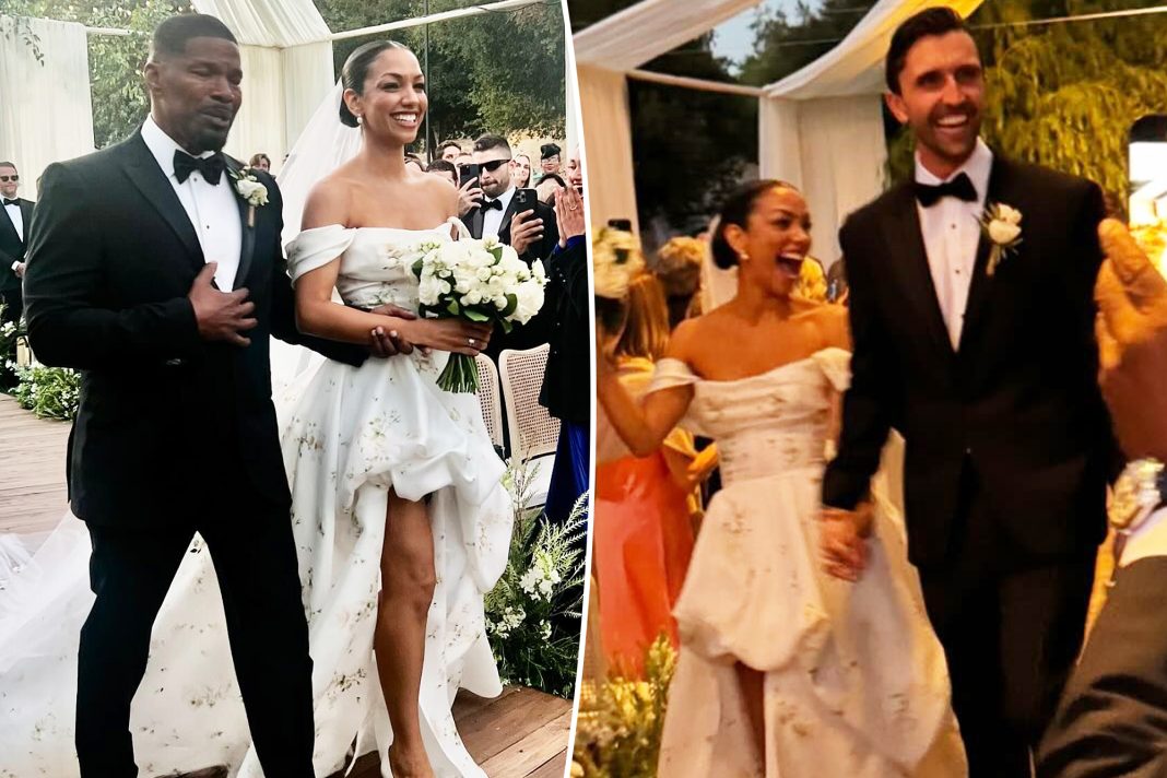 Corinne Foxx's Stunning Wedding: Jamie Foxx Walks His Daughter Down the Aisle