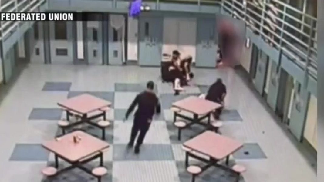 Inmate Assault on Correction Officer Captured in Shocking Surveillance Video