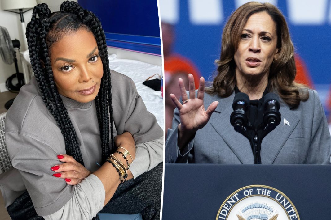 Janet Jackson Faces Backlash for Controversial Comments on Kamala Harris' Race