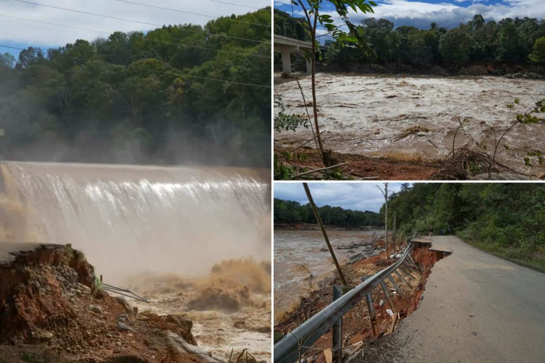 Narrow Escape: Nolichucky Dam Survives Record Flooding from Hurricane Helene