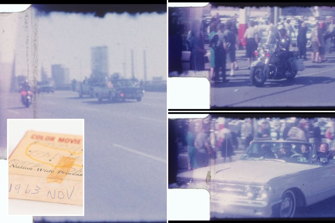 Rare JFK Motorcade Footage from Assassination Auctioned for $137,500