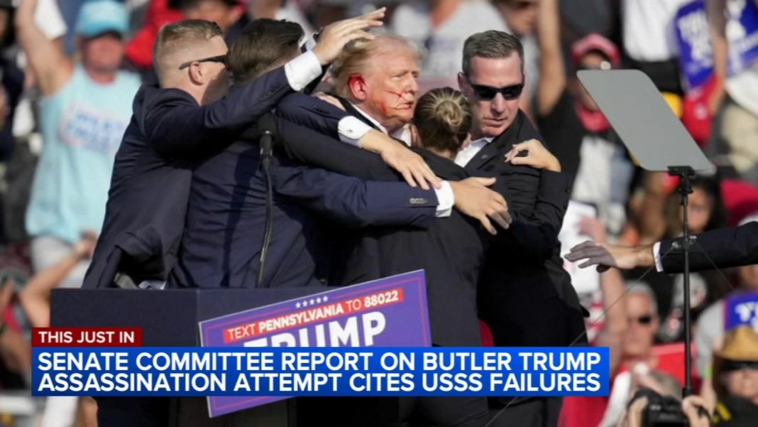 Secret Service's Security Failings Exposed in Senate Report on Trump's Butler Rally Shooting