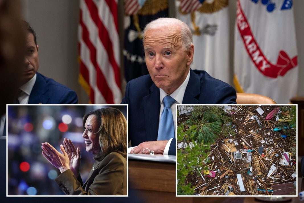 Biden and Harris Assess Hurricane Helene's Impact in Southeastern States