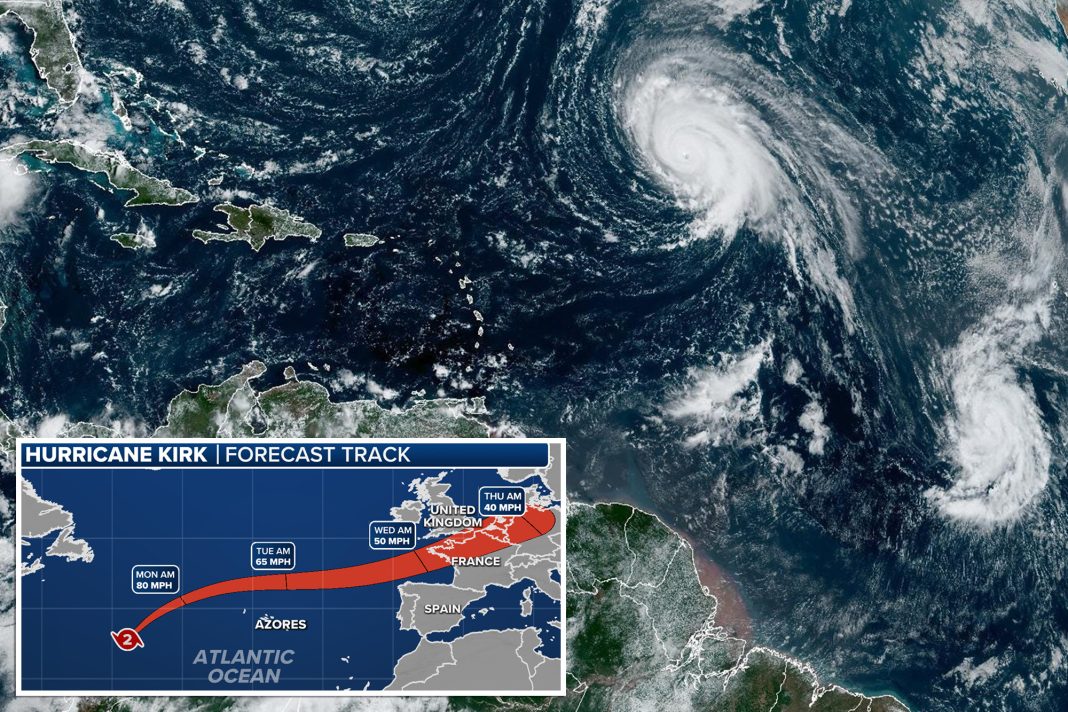 Hurricane Kirk: Europe Braces for Heavy Rain and Strong Winds