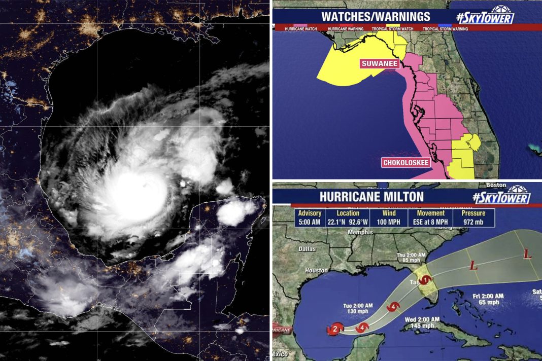 Hurricane Milton Intensifies: Florida Prepares for Major Storm Impact