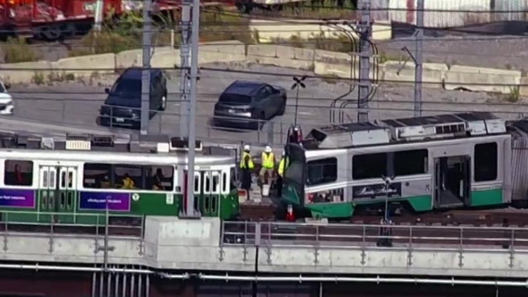 MBTA Green Line Resumes Service After Trolley Derailment Investigation